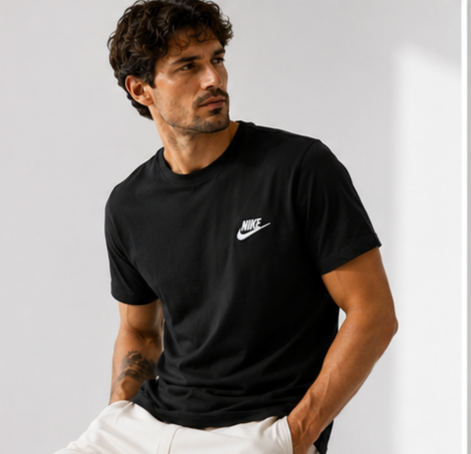 Nike Μαύρο T-shirt