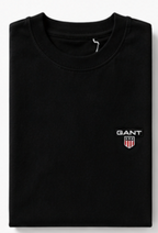 Gant Μαύρο T-shirt
