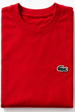 Lacoste Κόκκινο T-shirt