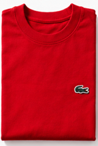 Lacoste Κόκκινο T-shirt