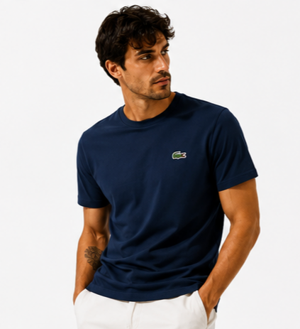 Lacoste Μπλέ T-shirt