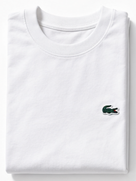 Lacoste Λευκό T-shirt