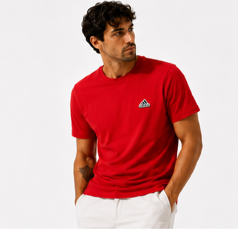 Adidas Κόκκινο T-shirt