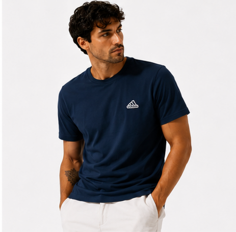 Adidas Μπλέ T-shirt
