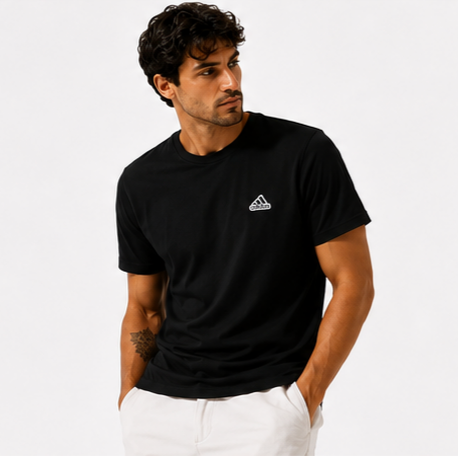 Adidas Μαύρο T-shirt