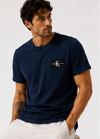 Calvin Klein Μπλέ T-shirt