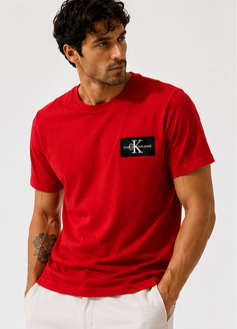 Calvin Klein Κόκκινο T-shirt